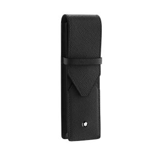【MONTBLANC 萬寶龍】匠心系列牛皮2支裝筆套(限 量 促 銷)