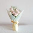 【玉屋TAMAYA】甜美粉玫瑰花束8朵(鮮花 情人節 開幕升遷 發表會 生日祝賀 告白 紀念日 畢業祝福)