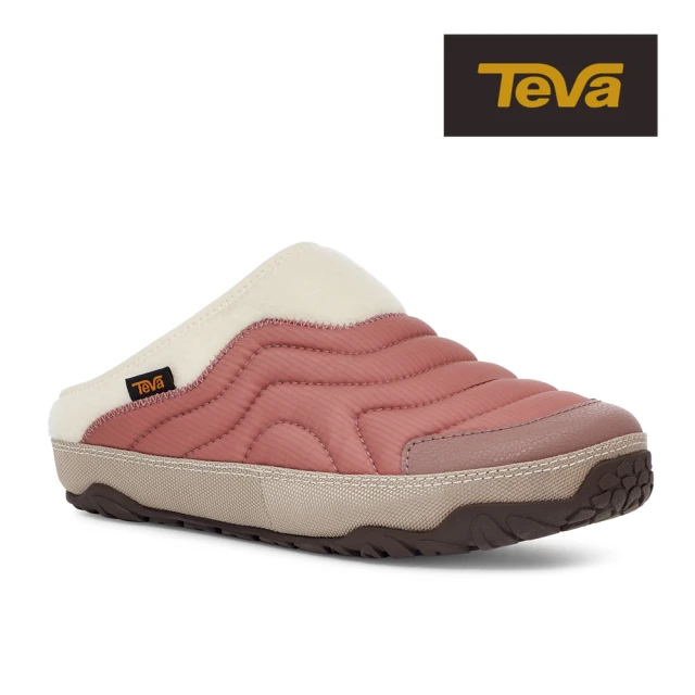 【TEVA】男/女/中性 防潑水 保暖 菠蘿麵包鞋/穆勒鞋/休閒鞋/懶人鞋/拖鞋式  ReEmber Terrain 原廠(髒粉紅)