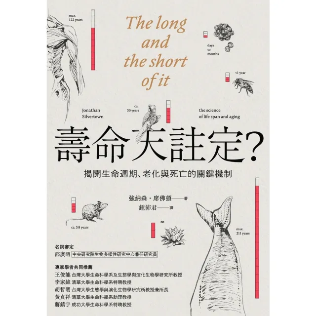 【momoBOOK】壽命天註定？――揭開生命週期、老化與死亡的關鍵機制(電子書)