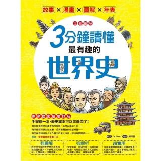 【momoBOOK】【全綵圖解】3分鐘讀懂最有趣的世界史(電子書)