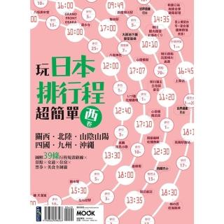 【momoBOOK】玩日本排行程超簡單【西卷】：關西．北陸．山陰山陽．四國．九州．沖繩(電子書)