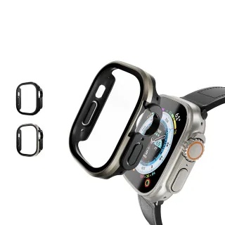 【SwitchEasy】Apple Watch Ultra 2/Ultra 49mm Modern Hybrid 鋼化玻璃鋁合金保護殼(通用Ultra2)