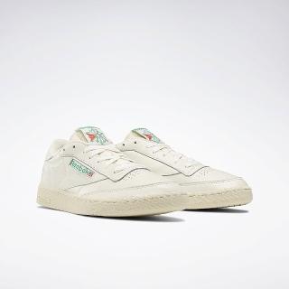 【REEBOK】休閒鞋 男鞋 女鞋 運動鞋 CLUB C 85 VINTAGE 米白綠 100000317