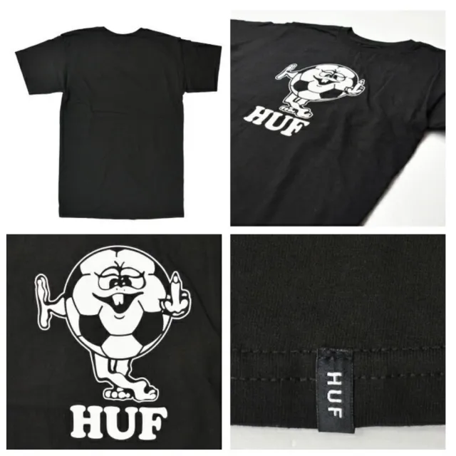 【HUF】休閒棉質 印刷圖T 短袖T恤 上衣(滑板街頭品牌)