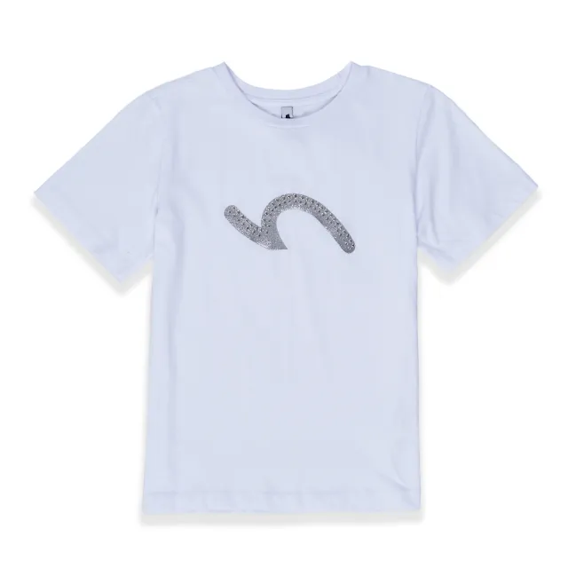 【5th STREET】短袖 短t 上衣 t恤 TEE 經典 女裝 logo 白(570968)