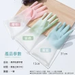【Al Queen】防水洗碗手套-4雙(乳膠手套/橡膠手套/清潔手套/家事手套/大掃除)