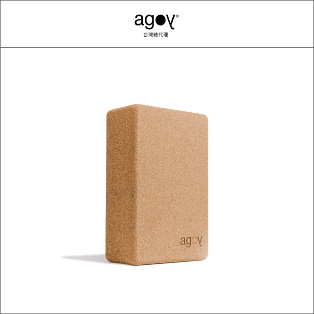 agoy Cork Block 天然軟木瑜伽磚