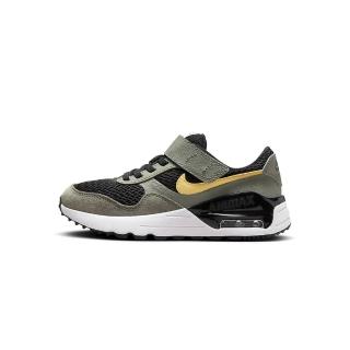 【NIKE 耐吉】Air Max Systm PS 童鞋 中童 黑綠色 復古 運動 休閒 休閒鞋 DQ0285-007