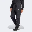 【adidas 愛迪達】W C ESC Cargopt 男款 黑色 休閒 運動 寬鬆 口袋 長褲 IQ4826