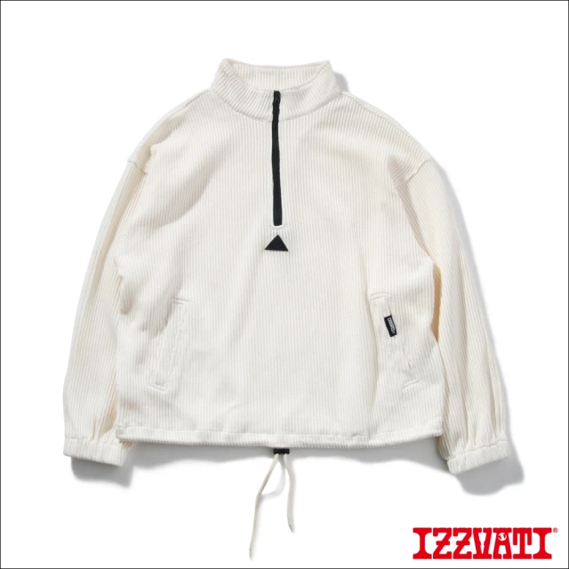 【IZZVATI】精品線紗針織罩衫-白(品牌針織罩衫)
