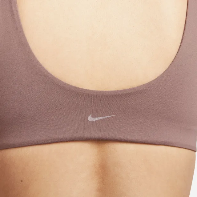 【NIKE 耐吉】運動內衣 女款 輕度支撐 AS W NK DF ALATE ALL U BRA 紫 FB3240-208