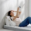 【Darphia 朵法亞】超值兩入組-銀粒子棉眠枕 可水洗獨立筒枕2.0 贈洗衣袋(臺灣製造/抗菌防蟎/尺寸精準)