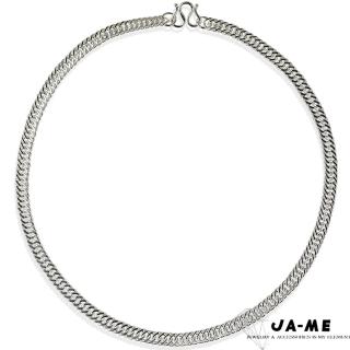 【JA-ME】990千足銀男士項鍊 6.6mm 21吋(99購物節/情人節/送禮)