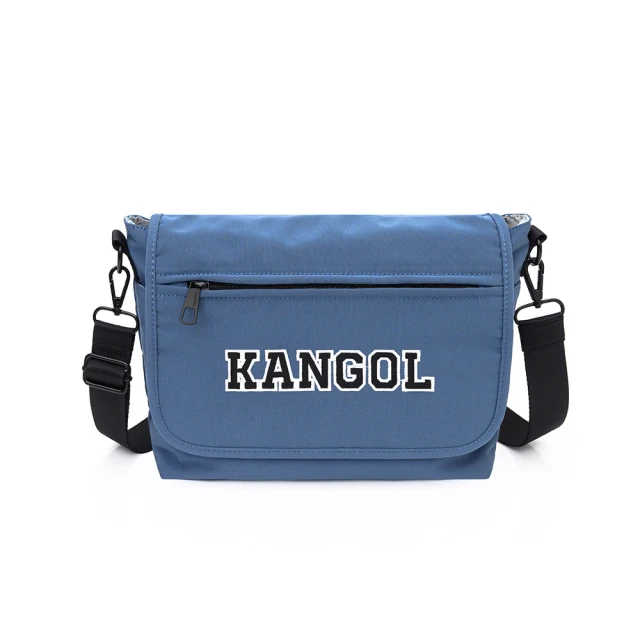 KANGOL KANGOL 男女 帆布小側包 黑(62558