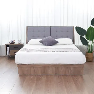 【時尚屋】[CW21]莫里斯6尺床箱型3件組-床箱+床底+床頭櫃(免運費 免組裝 臥室系列)