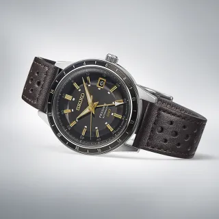 【SEIKO 精工】Presage Style60’s系列 GMT機械錶-40.8mm 過年禮 生日禮物(SSK013J1/4R34-00B0J)