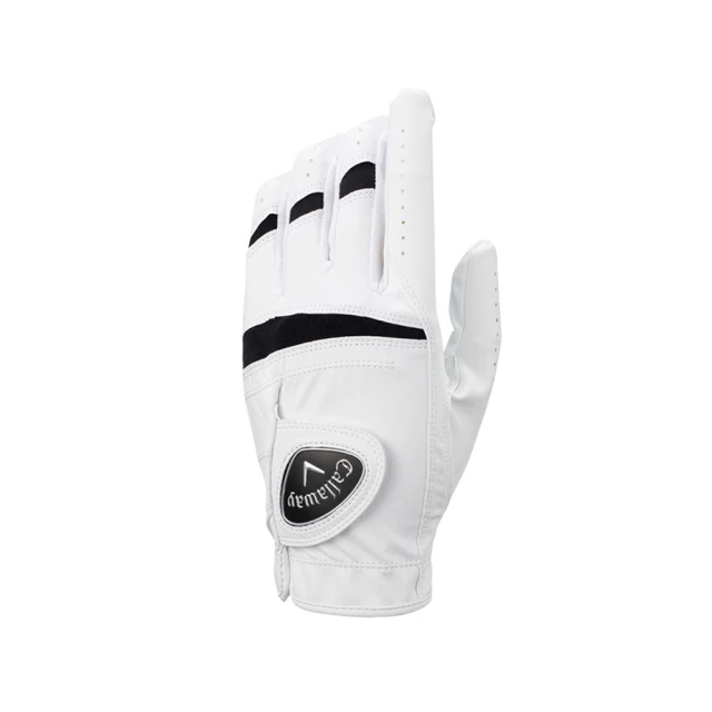 Callaway 卡拉威Callaway 卡拉威 ALL WEATHER GLOVE 男士 高爾夫球手套 左手 白/黑色