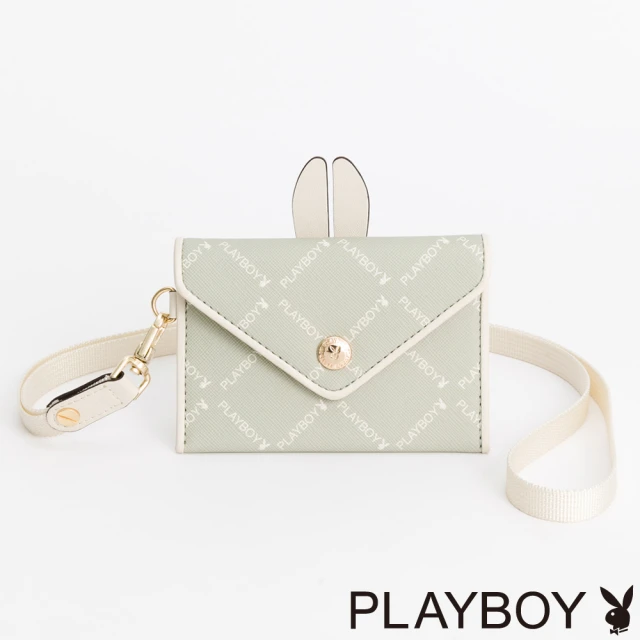 PLAYBOY 證件套 Lucky Bunny系列(綠色)