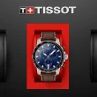 【TISSOT 天梭 官方授權】SUPERSPORT CHRONO 三眼計時石英腕錶 禮物推薦 畢業禮物(T1256171604100)