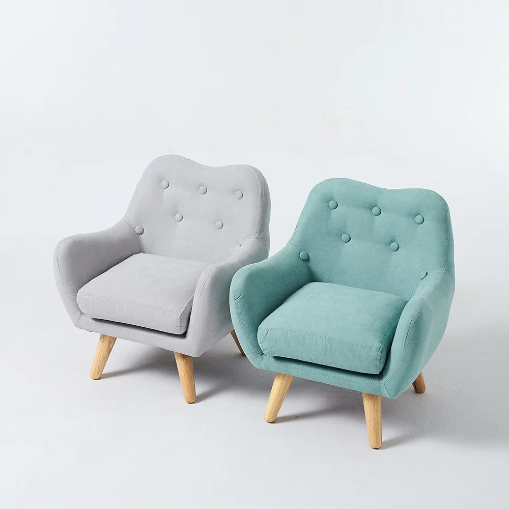 【MesaSilla】BunnyTickles 兒童休閒沙發單椅-2色(一般沙發布)