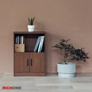【RICHOME】杜克雙門置物事務櫃/書櫃/收納櫃/置物櫃/展示櫃(多功能用途)