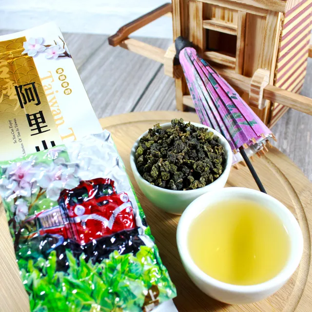 【龍源茶品】阿里山香醇極品烏龍茶14包組(150g/包-共3.5斤/附提袋;生青茶;無焙火;微發酵)