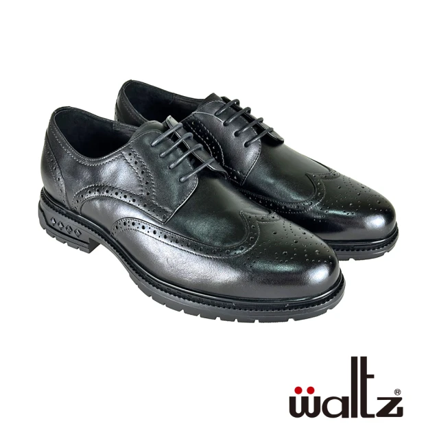 WaltzWaltz 呼吸鞋系列 寬楦紳士鞋 皮鞋 空氣鞋(4W614048-02 華爾滋皮鞋)
