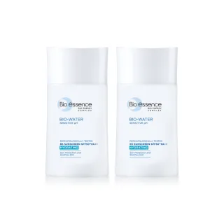 【Bio-essence 碧歐斯】防曬乳 BIO水感舒緩B5輕盈水潤防曬乳SPF50+ PA++ 40ml(2入組)