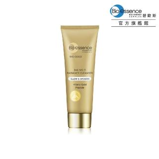 【Bio-essence 碧歐斯】洗面乳 潔顏乳 BIO金萃喚膚潔面霜100g(2023升級版)