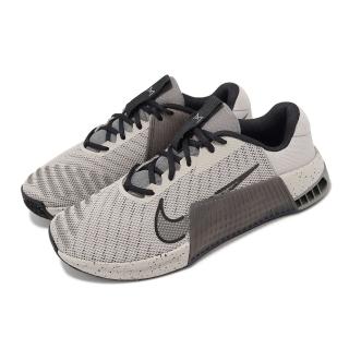 【NIKE 耐吉】訓練鞋 Metcon 9 男鞋 女鞋 灰 黑 健身 穩定 支撐 運動鞋(DZ2617-004)