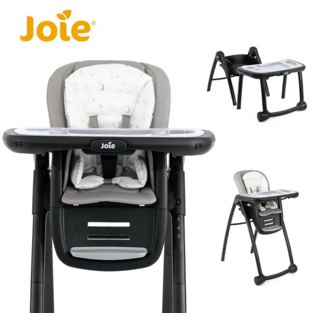 【Joie】multiply 6in1成長型多用途餐椅+聲光安撫海馬(兒童餐椅/學習餐椅/兒童椅/安撫玩具)