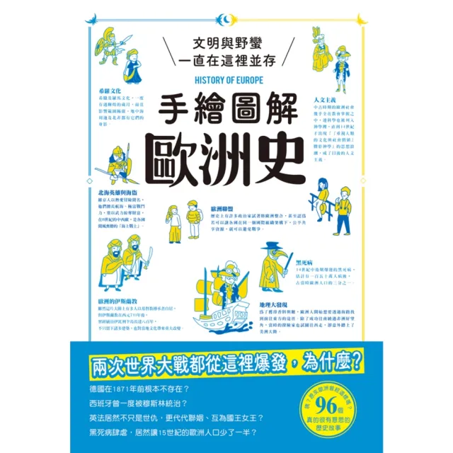 【momoBOOK】手繪圖解歐洲史(電子書)