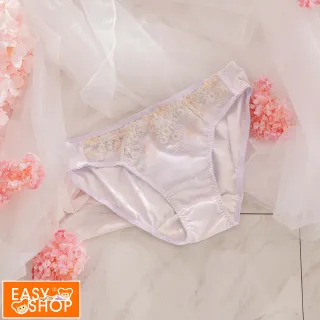 【EASY SHOP】Miss Audrey-芙蘿拉-中低腰三角內褲(清晨灰)