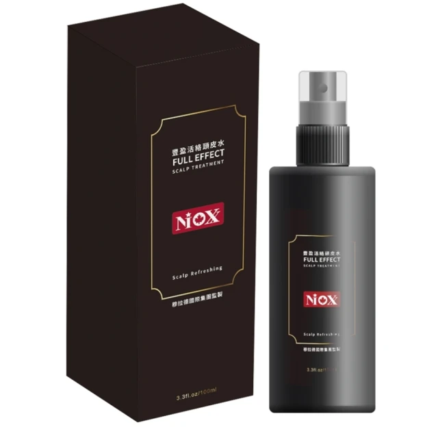 NIOXX烏采植萃洗髮精500mlx3瓶、豐盈活絡頭皮水100mlx3瓶、健美力美肌黑晶皂x3入