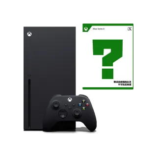 【Microsoft 微軟】Xbox Series X 主機 + 送隨機一片 XSX 遊戲(台灣公司貨)
