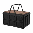 【VENCEDOR】木蓋手提箱-小(收納盒 衣物收納箱 木蓋摺疊營野餐籃-2入)