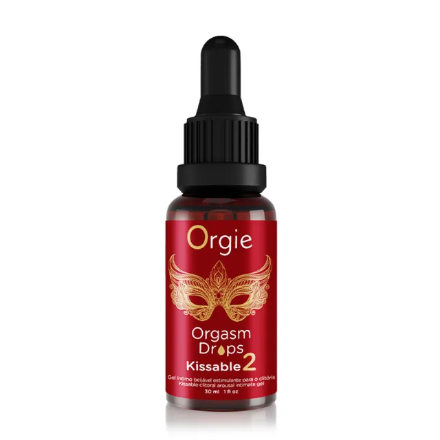 【葡萄牙Orgie】Orgsam Drops Kissable 2 小紅瓶熱感快感增强液2代_升級版/30ml