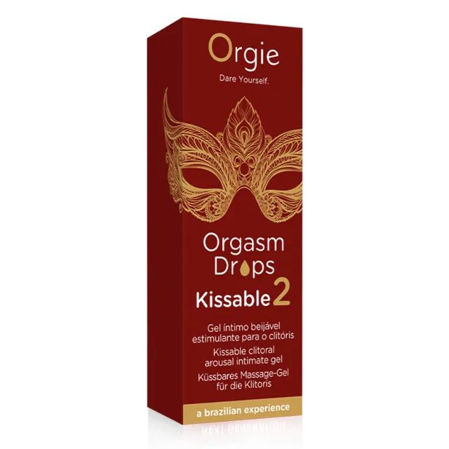 【葡萄牙Orgie】Orgsam Drops Kissable 2 小紅瓶熱感快感增强液2代_升級版/30ml