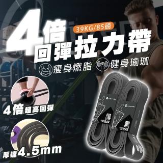 【TAS 極限運動】TPE運動健身85磅拉力帶(拉力帶 健身彈力帶 健身拉力繩 多功能阻力帶 拉力帶)