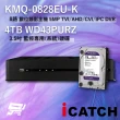 【CHANG YUN 昌運】ICATCH 可取 KMQ-0828EU-K 8路 數位錄影主機 + WD43PURZ 紫標 4TB