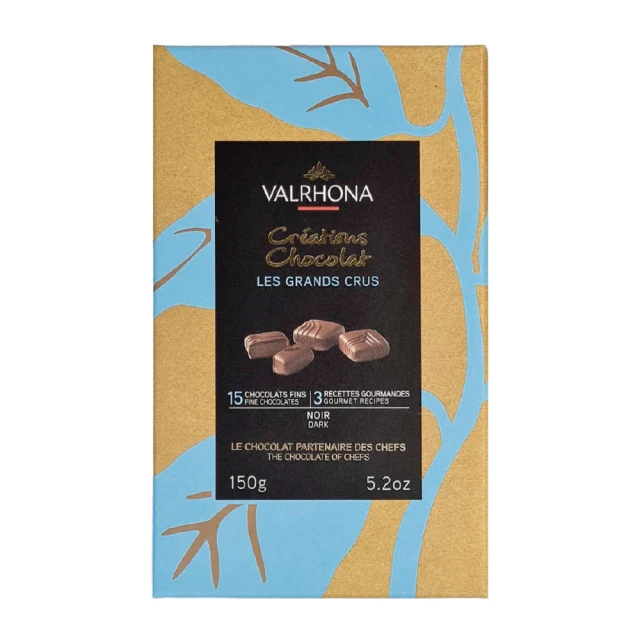 即期品 VALRHONA 法芙娜醇黑巧克力禮盒(150g 效期2024/04/30)