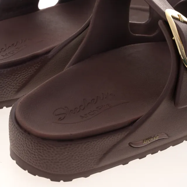 【SKECHERS】女鞋 休閒系列涼拖鞋 ARCH FIT CALI BREEZE 2.0(111592BRN)