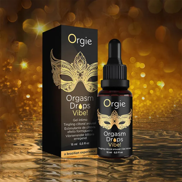 【葡萄牙Orgie】陰蒂震動高潮液1入(小金瓶_15ml 新一代濃縮款)