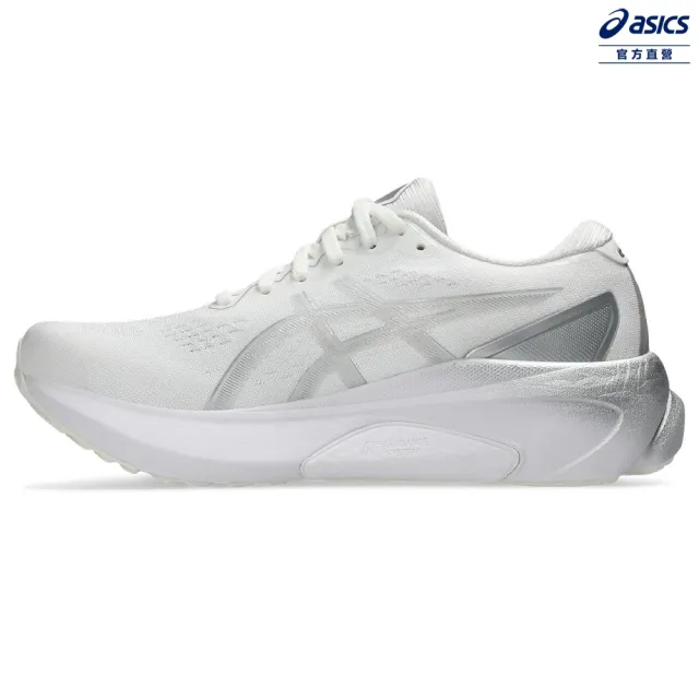 【asics 亞瑟士】GEL-KAYANO 30 PLATINUM 女款 PLATINUM白金系列 支撐 慢跑鞋(1012B718-100)