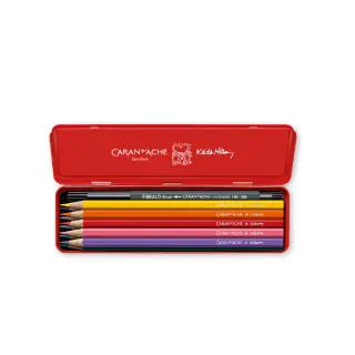 【CARAN d’ACHE】KEITH HARING Ｘ卡達 水溶性 色鉛筆☆ 限量款(原廠正貨)