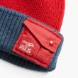 【LEVIS 官方旗艦】LEVISX機動戰士鋼彈男女同款聯名針織帽/紅藍撞色小口袋 人氣新品 D7985-0001
