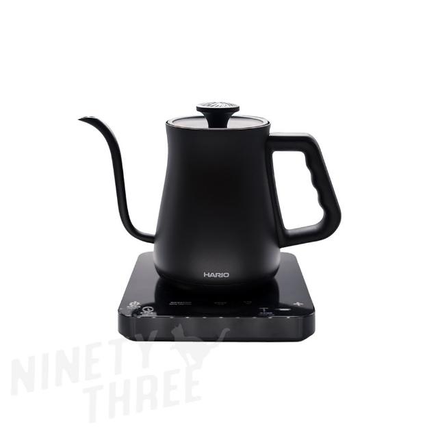 【HARIO】阿爾法溫控細口壺 手沖壺 EKA-65-TW 650ml 溫控壺(黑色、白色 咖啡器材)