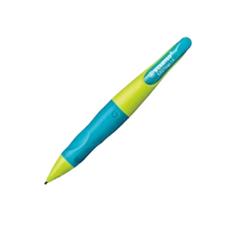 【STABILO】思筆樂 1.4 mm 胖胖鉛 人體工學自動鉛筆 左手 松石綠/粉紅 型號:B-46890(原廠正貨)