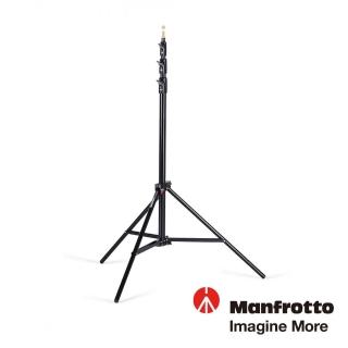 【Manfrotto 曼富圖】鋁合金氣壓式四節中型燈架 1004BAC(公司貨)